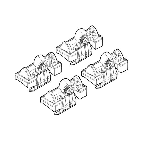 ΑΚΡΑ ΓΙΑ ΜΠΑΡΕΣ NORDRIVE ΓΙΑ VW FOX 3D 05/05-09/11 KIT-Nordrive-N21054 ΑΚΡΑ ΓΙΑ ΜΠΑΡΕΣ NORDRIVE ΓΙΑ VW FOX 3D 05/05-09/11 KIT-Nordrive-N21054