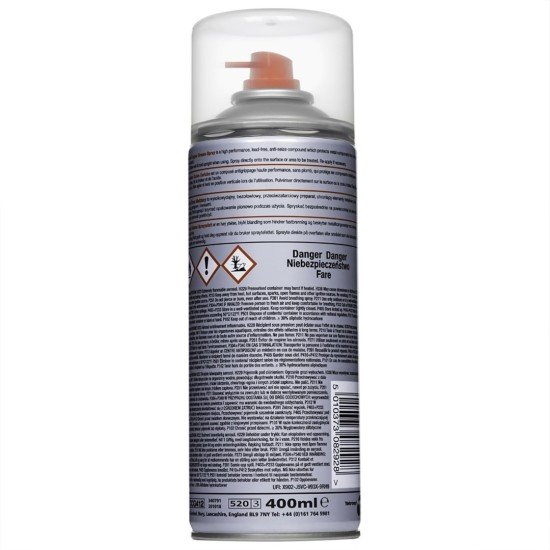 ΣΠΡΕΥ ΓΡΑΣΣΟ ΧΑΛΚΟΥ CARLUBE COPPER SPRAY GREASE 400ML-CarPlan-CP-CCG412 ΣΠΡΕΥ ΓΡΑΣΣΟ ΧΑΛΚΟΥ CARLUBE COPPER SPRAY GREASE 400ML-CarPlan-CP-CCG412