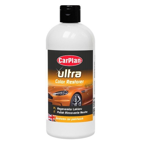 ΥΓΡΟ ΚΑΘΑΡΙΣΜΟΥ ΚΑΙ ΕΠΑΝΑΦΟΡΑΣ ΧΡΩΜΑΤΟΣ CARPLAN ULTRA COLOR RESTORER 500ML - 1 TEM.-CarPlan-CP-ULT107 ΥΓΡΟ ΚΑΘΑΡΙΣΜΟΥ ΚΑΙ ΕΠΑΝΑΦΟΡΑΣ ΧΡΩΜΑΤΟΣ CARPLAN ULTRA COLOR RESTORER 500ML - 1 TEM.-CarPlan-CP-ULT107