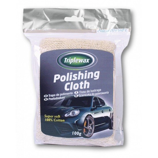 ΠΑΝΙ ΓΙΑ ΓΥΑΛΙΣΜΑ ΒΑΜΒΑΚΕΡΟ 100% (COTTON) 100g/130x27cm CARPLAN TRIPLEWAX POLISHING CLOTH-CarPlan-CP-CTA036 ΠΑΝΙ ΓΙΑ ΓΥΑΛΙΣΜΑ ΒΑΜΒΑΚΕΡΟ 100% (COTTON) 100g/130x27cm CARPLAN TRIPLEWAX POLISHING CLOTH-CarPlan-CP-CTA036