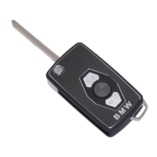 BMW ΣΕΙΡΑ 3 ΑΝΤΑΛΛΑΚΤΙΚΟ ΑΝΑΔΙΠΛΟΥΜΕΝΟ ΚΛΕΙΔΙ ΜΕ ΚΑΛΥΜΜΑ 3 ΚΟΥΜΠΙΩΝ (ΧΩΡΙΣ ΚΛΕΙΔΙ) DGA - 1 ΤΕΜ.-DGA-DG-BW20/DGA