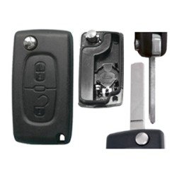 CITROEN BERLINGO / C2 / ΑΝΤΑΛΛΑΚΤΙΚΟ ΚΛΕΙΔΙ ΜΕ ΚΑΛΥΜΜΑ 2 ΚΟΥΜΠΙΩΝ/ ΛΑΜΑ VA2 (ΜΕ ΥΠΟΣΤΗΡΙΞΗ ΜΠΑΤΑΡΙΑΣ) (ΧΩΡΙΣ ΚΛΕΙΔΙ) DGA - 1 ΤΕΜ.-DGA-DG-CT01Α/DGA