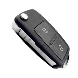 VW  ΑΝΑΔΙΠΛΟΥΜΕΝΟ ΑΝΤΑΛΛΑΚΤΙΚΟ ΚΛΕΙΔΙ ΜΕ ΚΑΛΥΜΜΑ 2 ΚΟΥΜΠΙΩΝ DGA - 1 ΤΕΜ.-DGA-DG-VW16/DGA