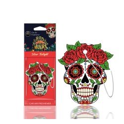 ΑΡΩΜΑΤΙΚΟ ΚΡΕΜΑΣΤΟ AROMA CAR MUERTOS  SILVER TATTOO ΑMiO - 1 TEM.-Amio-A83118/AM ΑΡΩΜΑΤΙΚΟ ΚΡΕΜΑΣΤΟ AROMA CAR MUERTOS  SILVER TATTOO ΑMiO - 1 TEM.-Amio-A83118/AM
