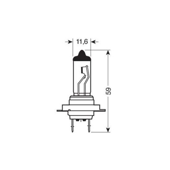 H7 12V 55W PX26d XENON TOP 4.800K +120%  2ΤΕΜ.-Lampa-L5860.2 H7 12V 55W PX26d XENON TOP 4.800K +120%  2ΤΕΜ.-Lampa-L5860.2