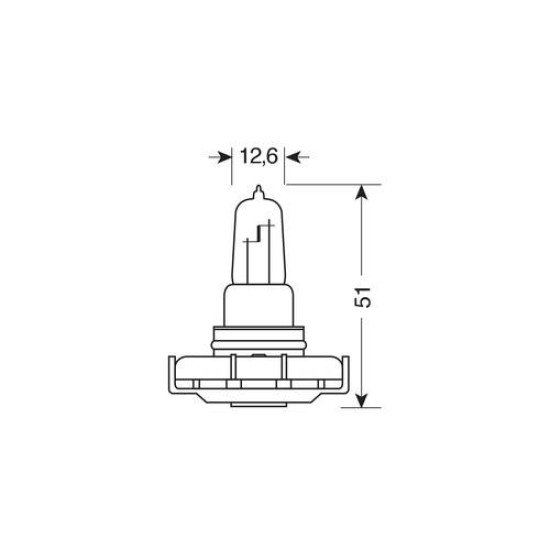 PSX24W 12V 24W 450lm PG20-7 STANDARD LINE 1Τεμ. σε κουτι-Lampa-L5799.8 PSX24W 12V 24W 450lm PG20-7 STANDARD LINE 1Τεμ. σε κουτι-Lampa-L5799.8