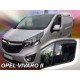 ΑΝΕΜΟΘΡΑΥΣΤΕΣ ΓΙΑ OPEL VIVARO 2014+ / RENAULT TRAFIC 2014+ /FIAT TALENTO 2016+ ΖΕΥΓΑΡΙ ΑΠΟ ΕΥΚΑΜΠΤΟ ΦΙΜΕ ΠΛΑΣΤΙΚΟ HEKO - 2 ΤΕΜ.-Heko-ΑΝΕΜ.27189/VAN