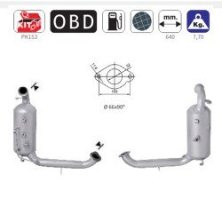 ΦΙΛΤΡΟ DPF FORD C-MAX,FOCUS /MAZDA 3 /VOLVO C30,S40,S80,V50,V70-Americat-AS/FD5016 ΦΙΛΤΡΟ DPF FORD C-MAX,FOCUS /MAZDA 3 /VOLVO C30,S40,S80,V50,V70-Americat-AS/FD5016