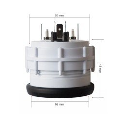 ΟΡΓΑΝΟ ΕΝΔΕΙΞΗΣ ΒΕΝΖΙΝΗΣ ΜΑΥΡΟ 52mm 2 INCH BLACK LINE-Simoni Racing-ΟΡΓ/FL/B ΟΡΓΑΝΟ ΕΝΔΕΙΞΗΣ ΒΕΝΖΙΝΗΣ ΜΑΥΡΟ 52mm 2 INCH BLACK LINE-Simoni Racing-ΟΡΓ/FL/B