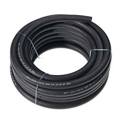 ΣΩΛΗΝΑΚΙ ΜΑΥΡΟ ΛΑΣΤΙΧΕΝΙΟ Φ 12,7mm - ΤΡΙΠΛΗ ΣΤΡΩΣΗ - ΜΗΚΟΣ 10 m AMiO - 1 ΤΕΜ.-Amio-G07992/AM