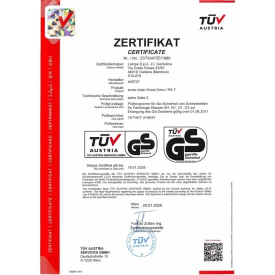 ΑΛΥΣΙΔΕΣ ΧΙΟΝΙΟΥ RX-7 7MM GR13 LAMPA - 2 ΤΕΜ.-Lampa-L1639.5 ΑΛΥΣΙΔΕΣ ΧΙΟΝΙΟΥ RX-7 7MM GR13 LAMPA - 2 ΤΕΜ.-Lampa-L1639.5