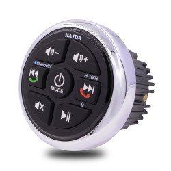 HASDA H-1003 ΑΔΙΑΒΡΟΧΟ ΣΤΡΟΓΓΥΛΟ ΜΑΥΡΟ BLUETOOTH CONTROLLER - A2DP-Hasda-H-1003/HSD HASDA H-1003 ΑΔΙΑΒΡΟΧΟ ΣΤΡΟΓΓΥΛΟ ΜΑΥΡΟ BLUETOOTH CONTROLLER - A2DP-Hasda-H-1003/HSD