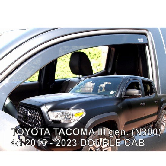 ΑΝΕΜΟΘΡΑΥΣΤΕΣ ΓΙΑ TOYOTA TACOMA N300 4D DOUBLE CAB 2015-2023  - ΖΕΥΓΑΡΙ ΑΥΤΟΚΙΝΗΤΟΥ ΑΠΟ ΕΥΚΑΜΠΤΟ ΦΙΜΕ ΠΛΑΣΤΙΚΟ HEKO - 2 ΤΕΜ.-Heko-ΑΝΕΜ.29678 ΑΝΕΜΟΘΡΑΥΣΤΕΣ ΓΙΑ TOYOTA TACOMA N300 4D DOUBLE CAB 2015-2023  - ΖΕΥΓΑΡΙ ΑΥΤΟΚΙΝΗΤΟΥ ΑΠΟ ΕΥΚΑΜΠΤΟ ΦΙΜΕ ΠΛΑΣΤΙΚΟ HEKO - 2 ΤΕΜ.-Heko-ΑΝΕΜ.29678
