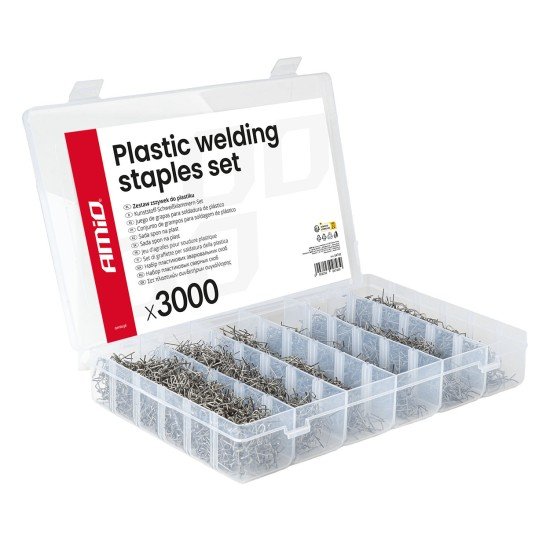 Amio – Συνδετήρες Μεταλλικοί Επισκευής Πλαστικών 3000 Τεμ. για Σταθερή Συγκόλληση & Ανθεκτική Επισκευή – 1 Σετ (04743/AM)-Amio-04743/AM Amio – Συνδετήρες Μεταλλικοί Επισκευής Πλαστικών 3000 Τεμ. για Σταθερή Συγκόλληση & Ανθεκτική Επισκευή – 1 Σετ (04743/AM)-Amio-04743/AM