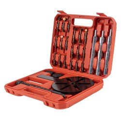 Amio – Αρθρωτό Σύστημα Εξολκέα Ρουλεμάν 2/3 Βραχιόνων 32-112mm Heavy Duty για Αφαίρεση με Υψηλή Δύναμη & Ασφαλή Χρήση – Σετ 31 Τεμ. (04759/AM)-Amio-04759/AM