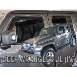 ΑΝΕΜΟΘΡΑΥΣΤΕΣ ΓΙΑ JEEP WRANGLER JL IV 5D 2019+ ΣΕΤ ΑΥΤΟΚΙΝΗΤΟΥ ΑΠΟ ΕΥΚΑΜΠΤΟ ΦΙΜΕ ΠΛΑΣΤΙΚΟ HEKO - 4 ΤΕΜ.-Heko-ΑΝΕΜ.SET19133