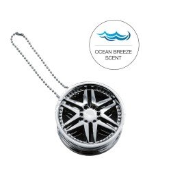 ΑΡΩΜΑΤΙΚΟ ΚΡΕΜΑΣΤΟ ΣΕ ΣΧΗΜΑ ΖΑΝΤΑΣ CHROME WHEEL OCEAN BREEZE 6cm SIMONI RACING - 1 TEM.-Simoni Racing-SRK2022 ΑΡΩΜΑΤΙΚΟ ΚΡΕΜΑΣΤΟ ΣΕ ΣΧΗΜΑ ΖΑΝΤΑΣ CHROME WHEEL OCEAN BREEZE 6cm SIMONI RACING - 1 TEM.-Simoni Racing-SRK2022