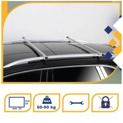 ΜΠΑΡΕΣ ΟΡΟΦΗΣ ΑΛΟΥΜΙΝΙΟΥ ΤΗΛΕΣΚΟΠΙΚΕΣ RAPID 85-135 CM Κ39 (STANDARD RAILING) - 2 ΤΕΜ.-K39-K39-831 ΜΠΑΡΕΣ ΟΡΟΦΗΣ ΑΛΟΥΜΙΝΙΟΥ ΤΗΛΕΣΚΟΠΙΚΕΣ RAPID 85-135 CM Κ39 (STANDARD RAILING) - 2 ΤΕΜ.-K39-K39-831