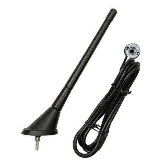 Κεραία Αυτοκινήτου UNIVERSAL 18cm με καλώδιο-Lampa-L4025.9 Κεραία Αυτοκινήτου UNIVERSAL 18cm με καλώδιο-Lampa-L4025.9