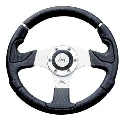 ΤΙΜΟΝΙ KOBRA EVO 320mm ΜΑΥΡΟ/ΑΣΗΜΙ ΚΕΝΤΡΟ LUISI-Luisi-ΤΙΜ.83201/24S/LU ΤΙΜΟΝΙ KOBRA EVO 320mm ΜΑΥΡΟ/ΑΣΗΜΙ ΚΕΝΤΡΟ LUISI-Luisi-ΤΙΜ.83201/24S/LU