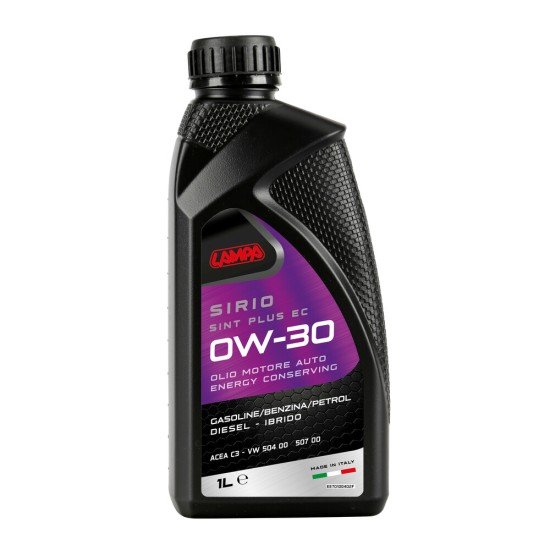 ΛΑΔΙ ΚΙΝΗΤΗΡΑ OW-30 SIRIO SINT PLUS EC ΣΥΝΘΕΤΙΚΟ ACEA C3 ENERGY CONSERVING 1L LAMPA - 1 ΤΕΜ.-Lampa-L0040.2 ΛΑΔΙ ΚΙΝΗΤΗΡΑ OW-30 SIRIO SINT PLUS EC ΣΥΝΘΕΤΙΚΟ ACEA C3 ENERGY CONSERVING 1L LAMPA - 1 ΤΕΜ.-Lampa-L0040.2