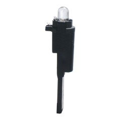 T5 MF7 12V B4.5s 0,2W LED 1xFLUX 5mm ΚΟΚΚΙΝΟ 1ΤΕΜ.-M-Tech-L061R/MT