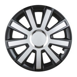ΤΑΣΙ 16"" FLASH ΜΑΥΡΟ-ΑΣΗΜΙ - 1 ΤΕΜ.-Amio-L07102/AM ΤΑΣΙ 16"" FLASH ΜΑΥΡΟ-ΑΣΗΜΙ - 1 ΤΕΜ.-Amio-L07102/AM