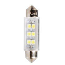 ΛΑΜΠΑΚΙΑ ΠΛΑΦΟΝΙΕΡΑΣ C5W/C10W 12V 0,48W SV8,5 41mm LED 6xSMD3528 PREMIUM ΛΕΥΚΟ 1ΤΕΜ.-M-Tech-L091W/MT ΛΑΜΠΑΚΙΑ ΠΛΑΦΟΝΙΕΡΑΣ C5W/C10W 12V 0,48W SV8,5 41mm LED 6xSMD3528 PREMIUM ΛΕΥΚΟ 1ΤΕΜ.-M-Tech-L091W/MT