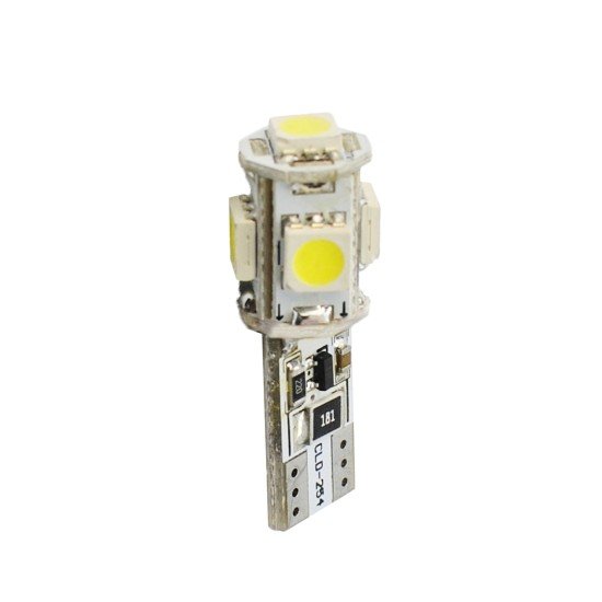 T10 W5W 12V W2,1x9,5d LED 5xSMD5050 ΛΕΥΚΟ (ΚΑΡΦΩΤΟ CAN-BUS) 1ΤΕΜ. M-TECH-M-Tech-L321W/MT T10 W5W 12V W2,1x9,5d LED 5xSMD5050 ΛΕΥΚΟ (ΚΑΡΦΩΤΟ CAN-BUS) 1ΤΕΜ. M-TECH-M-Tech-L321W/MT