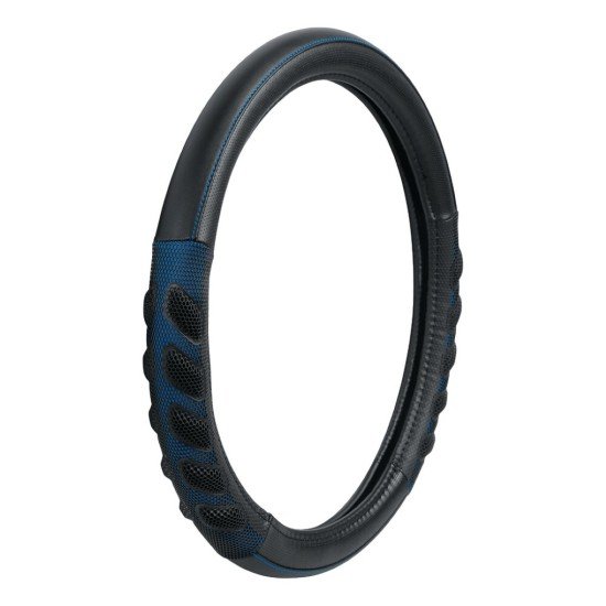 ΚΑΛΥΜΜΑ ΤΙΜΟΝΙΟΥ SPA (Μ) 37/39 cm ΔΕΡΜΑΤΙΝΗ ΜΑΥΡΟ/ΜΠΛΕ ΑΟΣΜΟ ECO-FRIENDLY-Lampa-L3294.0