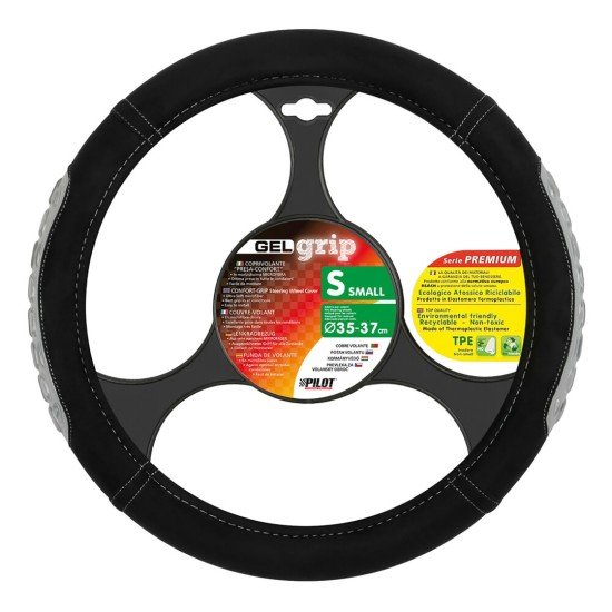 ΚΑΛΥΜΜΑ ΤΙΜΟΝΙΟΥ GEL GRIP (S) 35/37cm ΜΙΚΡΟΙΝΕΣ/ΤΖΕΛ ΜΑΥΡΟ/ΓΚΡΙ ΑΟΣΜΟ ECO-FRIENDLY-Lampa-L3295.0 ΚΑΛΥΜΜΑ ΤΙΜΟΝΙΟΥ GEL GRIP (S) 35/37cm ΜΙΚΡΟΙΝΕΣ/ΤΖΕΛ ΜΑΥΡΟ/ΓΚΡΙ ΑΟΣΜΟ ECO-FRIENDLY-Lampa-L3295.0