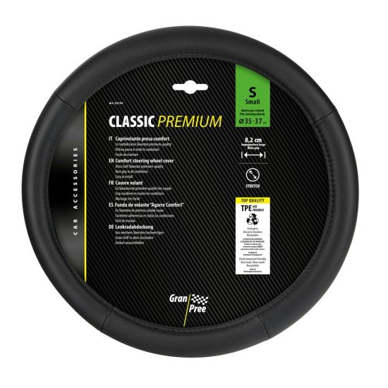 ΚΑΛΥΜΜΑ ΤΙΜΟΝΙΟΥ 35-37CM ΔΕΡΜΑ SKEENTEX ΜΑΥΡΟ CLASSIC PREMIUM GRAN PREE LAMPA - 1 ΤΕΜ.-Lampa-L3315.4 ΚΑΛΥΜΜΑ ΤΙΜΟΝΙΟΥ 35-37CM ΔΕΡΜΑ SKEENTEX ΜΑΥΡΟ CLASSIC PREMIUM GRAN PREE LAMPA - 1 ΤΕΜ.-Lampa-L3315.4
