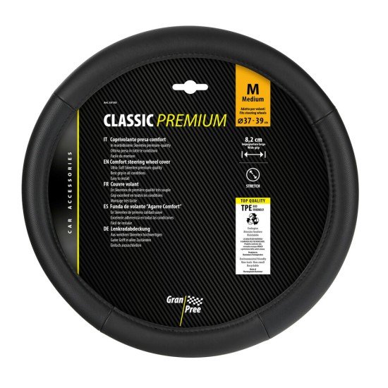 ΚΑΛΥΜΜΑ ΤΙΜΟΝΙΟΥ 37-39CM ΔΕΡΜΑ SKEENTEX ΜΑΥΡΟ CLASSIC PREMIUM GRAN PREE LAMPA - 1 ΤΕΜ.-Lampa-L3315.5 ΚΑΛΥΜΜΑ ΤΙΜΟΝΙΟΥ 37-39CM ΔΕΡΜΑ SKEENTEX ΜΑΥΡΟ CLASSIC PREMIUM GRAN PREE LAMPA - 1 ΤΕΜ.-Lampa-L3315.5