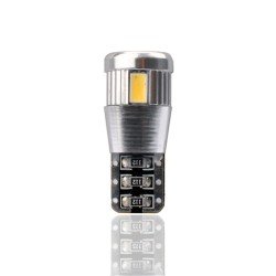 T10 W5W 12V W2,1x9,5d LED 6xSMD5730 ΛΕΥΚΟ (ΚΑΡΦΩΤΟ CAN-BUS) 1ΤΕΜ. M-TECH-M-Tech-L338W/MT