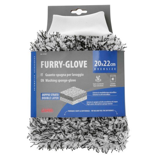 ΓΑΝΤΙ ΠΛΥΣΙΜΑΤΟΣ ΜΕ ΜΙΚΡΟΙΝΕΣ FURRY-GOLVE 20x22cm LAMPA  - 1 ΤΕΜ.-Lampa-L3720.7 ΓΑΝΤΙ ΠΛΥΣΙΜΑΤΟΣ ΜΕ ΜΙΚΡΟΙΝΕΣ FURRY-GOLVE 20x22cm LAMPA  - 1 ΤΕΜ.-Lampa-L3720.7