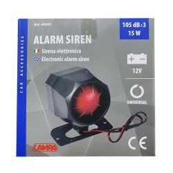 ΣΕΙΡΗΝΑ ΣΥΝΑΓΕΡΜΟΥ 6 ΤΟΝΩΝ 12V/1,2A/105dB LAMPA - 1 TEM.-Lampa-L4202.0 ΣΕΙΡΗΝΑ ΣΥΝΑΓΕΡΜΟΥ 6 ΤΟΝΩΝ 12V/1,2A/105dB LAMPA - 1 TEM.-Lampa-L4202.0