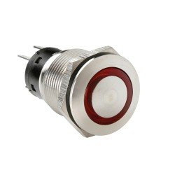 ΔΙΑΚΟΠΤΗΣ ΜΠΟΥΤΟΝ (BUTTON) 12/24V 5Amax 5PIN IP65 ON/OFF ME LED ΚΟΚΚΙΝΟ ΑΝΟΞΕΙΔΩΤΟ ΑΤΣΑΛΙ LAMPA - 1 TEM.-Lampa-L4557.4 ΔΙΑΚΟΠΤΗΣ ΜΠΟΥΤΟΝ (BUTTON) 12/24V 5Amax 5PIN IP65 ON/OFF ME LED ΚΟΚΚΙΝΟ ΑΝΟΞΕΙΔΩΤΟ ΑΤΣΑΛΙ LAMPA - 1 TEM.-Lampa-L4557.4