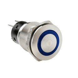 ΔΙΑΚΟΠΤΗΣ ΜΠΟΥΤΟΝ (BUTTON) 12/24V 5Amax 5PIN IP65 ON/OFF ME LED ΜΠΛΕ ΑΝΟΞΕΙΔΩΤΟ ΑΤΣΑΛΙ LAMPA - 1 TEM.-Lampa-L4557.6 ΔΙΑΚΟΠΤΗΣ ΜΠΟΥΤΟΝ (BUTTON) 12/24V 5Amax 5PIN IP65 ON/OFF ME LED ΜΠΛΕ ΑΝΟΞΕΙΔΩΤΟ ΑΤΣΑΛΙ LAMPA - 1 TEM.-Lampa-L4557.6