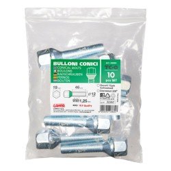 ΜΠΟΥΛΟΝΙΑ ΚΩΝΙΚΑ TC0 12χ1,25 46mm (19) ΣΑΚΟΥΛΑ 10ΤΕΜ.-Lampa-L4886.0 ΜΠΟΥΛΟΝΙΑ ΚΩΝΙΚΑ TC0 12χ1,25 46mm (19) ΣΑΚΟΥΛΑ 10ΤΕΜ.-Lampa-L4886.0