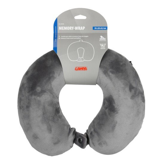 ΜΑΞΙΛΑΡΙ ΤΑΞΙΔΙΟΥ ΑΥΧΕΝΑ MEMORY FOAM ΓΚΡΙ MEMORY-WRAP LAMPA - 1 ΤΕΜ.-Lampa-L5416.5 ΜΑΞΙΛΑΡΙ ΤΑΞΙΔΙΟΥ ΑΥΧΕΝΑ MEMORY FOAM ΓΚΡΙ MEMORY-WRAP LAMPA - 1 ΤΕΜ.-Lampa-L5416.5