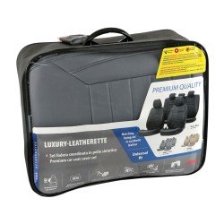 ΚΑΛΥΜΜΑΤΑ ΚΑΘΙΣΜΑΤΩΝ LUXURY LEATHERETTE ΔΕΡΜΑΤΙΝΗ ΑΦΡΩΔΕΣ ΓΚΡΙ - 4 ΤΕΜ.-Lampa-L5466.6 ΚΑΛΥΜΜΑΤΑ ΚΑΘΙΣΜΑΤΩΝ LUXURY LEATHERETTE ΔΕΡΜΑΤΙΝΗ ΑΦΡΩΔΕΣ ΓΚΡΙ - 4 ΤΕΜ.-Lampa-L5466.6