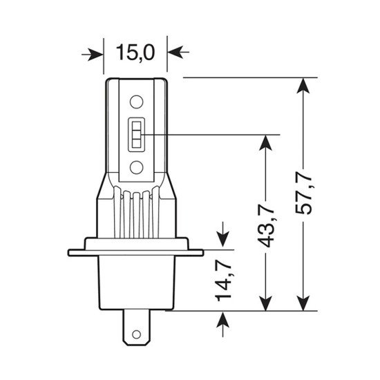 H7 12/24V PX26d 6.500K 3.000lm 15W 6LED SEOUL CSP-Y19chips HALO LED SERIE 11 PLUG ΚΑΙ BRITE 2ΤΕΜ.-Lampa-L5780.6 H7 12/24V PX26d 6.500K 3.000lm 15W 6LED SEOUL CSP-Y19chips HALO LED SERIE 11 PLUG ΚΑΙ BRITE 2ΤΕΜ.-Lampa-L5780.6