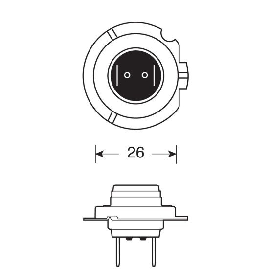 H18 12V 65W PY26d-1 1700lm STANDARD LINE ΑΛΟΓΟΝΟΥ (ΚΟΥΤΙ) - 1 ΤΕΜ.-Lampa-L5803.4 H18 12V 65W PY26d-1 1700lm STANDARD LINE ΑΛΟΓΟΝΟΥ (ΚΟΥΤΙ) - 1 ΤΕΜ.-Lampa-L5803.4