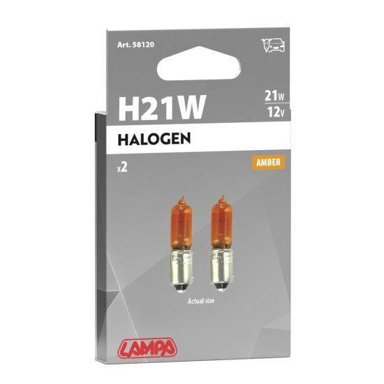 ΛΑΜΠΑΚΙ HY21W/12V BAY9s-Lampa-L5812.0 ΛΑΜΠΑΚΙ HY21W/12V BAY9s-Lampa-L5812.0