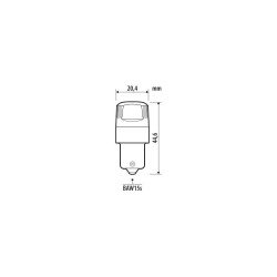 PR21W 12V BAW15s 150lm ΚΟΚΚΙΝΟ ΦΩΣ LED CAN-BUS ULTRA-LUMEN SERIES 2ΤΕΜ.-Lampa-L5853.8 PR21W 12V BAW15s 150lm ΚΟΚΚΙΝΟ ΦΩΣ LED CAN-BUS ULTRA-LUMEN SERIES 2ΤΕΜ.-Lampa-L5853.8
