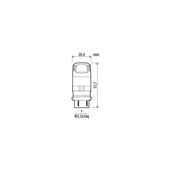 P27/7W 12V W2,5x16q 570/120lm+290/80lm ΠΟΡΤΟΚΑΛΙ ΦΩΣ LED CAN-BUS ULTRA-LUMEN SERIES 2ΤΕΜ.-Lampa-L5856.5 P27/7W 12V W2,5x16q 570/120lm+290/80lm ΠΟΡΤΟΚΑΛΙ ΦΩΣ LED CAN-BUS ULTRA-LUMEN SERIES 2ΤΕΜ.-Lampa-L5856.5
