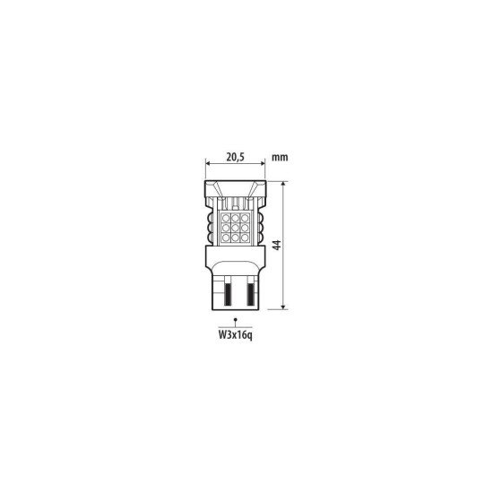 W21/5W (T20)12/24V W3x16q 3470/800+2720/760lm 6.500K ΔΙΠΛΗΣ ΠΟΛ/ΤΑΣ LED CAN-BUS PRO-USER SERIES 1ΤΕΜ-Lampa-L5856.7 W21/5W (T20)12/24V W3x16q 3470/800+2720/760lm 6.500K ΔΙΠΛΗΣ ΠΟΛ/ΤΑΣ LED CAN-BUS PRO-USER SERIES 1ΤΕΜ-Lampa-L5856.7