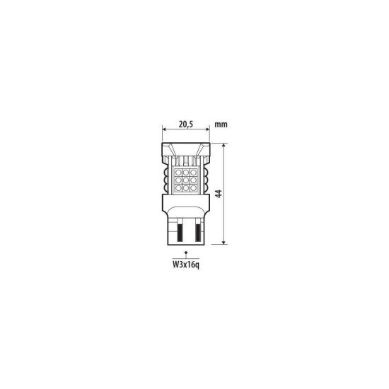 W21/5W (T20) 12/24V W3x16q 3040/580+2290/550lm ΜΕ ΠΟΡΤΟΚΑΛΙ ΦΩΣ LED CAN-BUS PRO-USER SERIES 1ΤΕΜ.-Lampa-L5856.8 W21/5W (T20) 12/24V W3x16q 3040/580+2290/550lm ΜΕ ΠΟΡΤΟΚΑΛΙ ΦΩΣ LED CAN-BUS PRO-USER SERIES 1ΤΕΜ.-Lampa-L5856.8