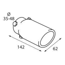 ΑΚΡΟ ΕΞΑΤΜΙΣΗΣ TS-06 35-48mm - ΣΤΡΟΓΓΥΛΟ ΚΟΦΤΟ-Lampa-L6001.5 ΑΚΡΟ ΕΞΑΤΜΙΣΗΣ TS-06 35-48mm - ΣΤΡΟΓΓΥΛΟ ΚΟΦΤΟ-Lampa-L6001.5