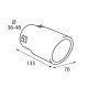 ΑΚΡΟ ΕΞΑΤΜΙΣΗΣ TS-15 36-48mm - ΣΤΡΟΓΓΥΛΟ-Lampa-L6001.9 ΑΚΡΟ ΕΞΑΤΜΙΣΗΣ TS-15 36-48mm - ΣΤΡΟΓΓΥΛΟ-Lampa-L6001.9